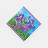 Serviette En Papier Serviettes Iris (Coin)