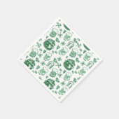 Serviette En Papier Serviettes Irlandaises en papier de charme (Coin)