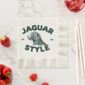 Serviette En Papier Serviettes Jaguar (En situation)