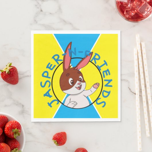 Serviette En Papier serviettes Jasper-n-friends (En situation)