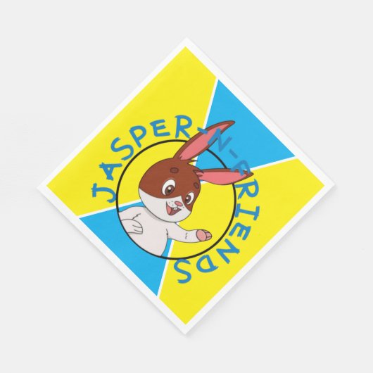 Serviette En Papier serviettes Jasper-n-friends (Coin)