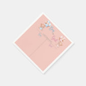 Serviette En Papier serviettes jeu bébé fille ou bébé garçon (Coin)