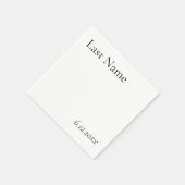 Serviette En Papier Serviettes Jeunes Mariés (Coin)