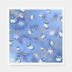 Serviette En Papier Serviettes Joyeux Hanukkah Étoiles Filantes et Dre