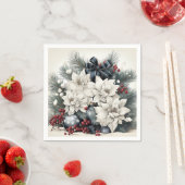 Serviette En Papier Serviettes Joyeux Noël (En situation)