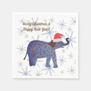 Serviette En Papier Serviettes Joyeux Noël et Bonne Année