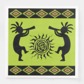Serviette En Papier Serviettes Kokopelli du sud-ouest (Devant)