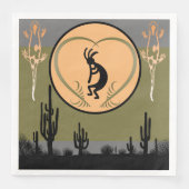 Serviette En Papier Serviettes Kokopelli du sud-ouest (Devant)