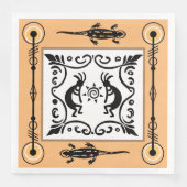 Serviette En Papier Serviettes Kokopelli du sud-ouest (Devant)