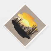 Serviette En Papier Serviettes Kokopelli du sud-ouest (Coin)