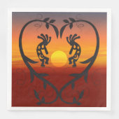 Serviette En Papier Serviettes Kokopelli du sud-ouest (Devant)