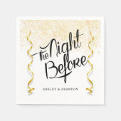 Serviette En Papier Serviettes la veille de la répétition (Devant)