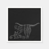 Serviette En Papier Serviettes "Longhorn Scroll" (Devant)