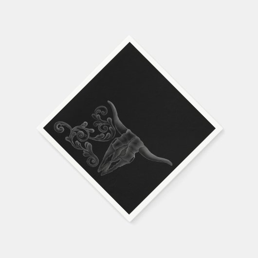 Serviette En Papier Serviettes "Longhorn Scroll" (Coin)