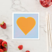 Serviette En Papier Serviettes Love Heart (En situation)