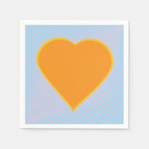 Serviette En Papier Serviettes Love Heart