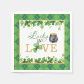 Serviette En Papier Serviettes Lucky In Love (Devant)