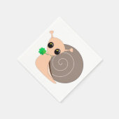 Serviette En Papier Serviettes Lucky Snail (Coin)