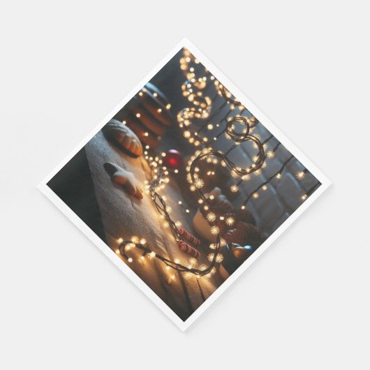 Serviette En Papier Serviettes magiques de vacances (Coin)