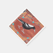 Serviette En Papier Serviettes Magpie Dream (Coin)