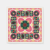 Serviette En Papier Serviettes Mah Jongg Fan 2025 (Devant)