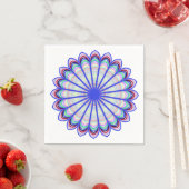 Serviette En Papier Serviettes Mandala Prismatic (En situation)