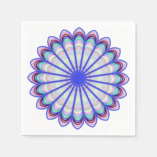 Serviette En Papier Serviettes Mandala Prismatic (Devant)