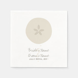 Serviette En Papier Serviettes Mariage Dollar Sable