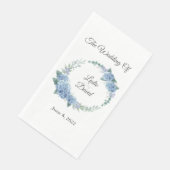 Serviette En Papier Serviettes Mariages florales (Coin)