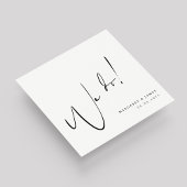 Serviette En Papier Serviettes Mariages personnalisées avec conception