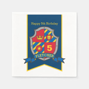 Serviette En Papier Serviettes médiévales de partie de 5ème