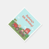 Serviette En Papier Serviettes mignonnes de partie d'anniversaire de (Coin)