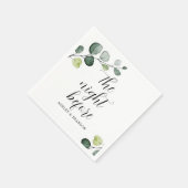 Serviette En Papier Serviettes Minimal La Nuit Avant (Coin)