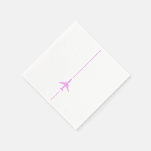 Serviette En Papier Serviettes minimalistes d'aviation (Coin)