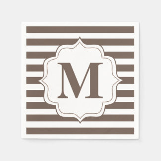 Serviette En Papier Serviettes Monogrammes Personnalisées