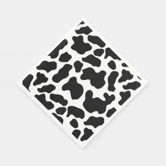 Serviette En Papier Serviettes - Motif de vache