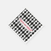 Serviette En Papier Serviettes Motif fantôme en miroir (Coin)