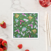 Serviette En Papier Serviettes Motif Girly Golf (En situation)