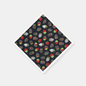 Serviette En Papier Serviettes Motifs de fraises trempées au chocolat (Coin)