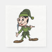 Serviette En Papier Serviettes Nain Vert (Devant)