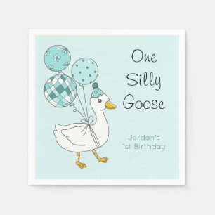 Serviette En Papier Serviettes One Silly Goose