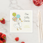 Serviette En Papier Serviettes One Silly Goose (En situation)