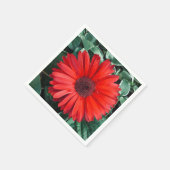 Serviette En Papier serviettes Orange Daisy (Coin)