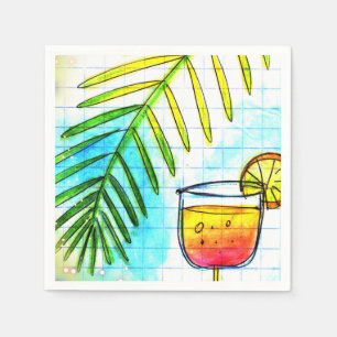 Serviette En Papier Serviettes originales pour restaurant barre