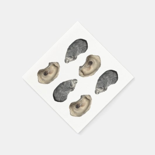 Serviette En Papier Serviettes Oyster Shell (Coin)