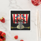 Serviette En Papier Serviettes Papier Inspiré Viking (En situation)