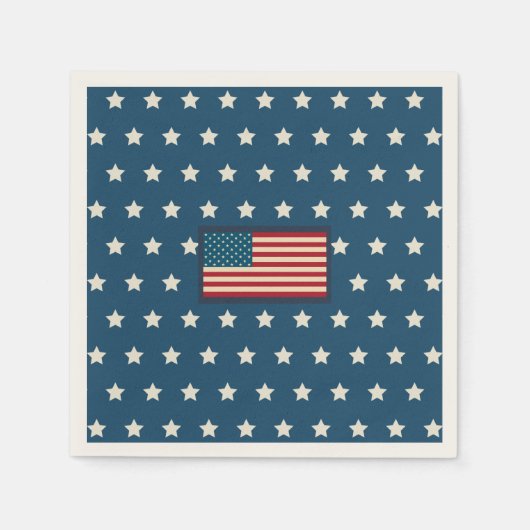 Serviette En Papier Serviettes Patriotiques (Devant)