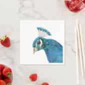 Serviette En Papier Serviettes Peacock Papier serviettes (En situation)