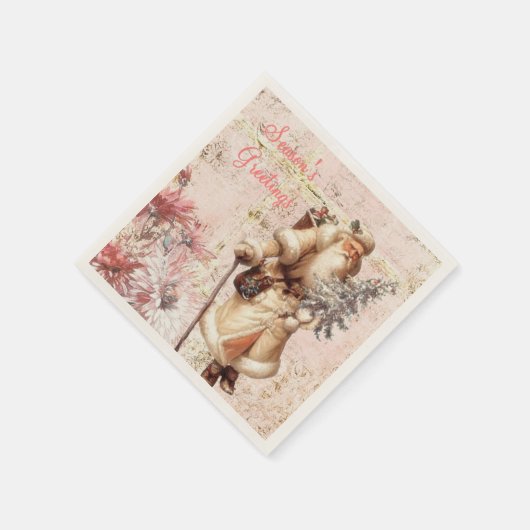 Serviette En Papier serviettes père Noël (Coin)