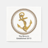 Serviette En Papier Serviettes personnalisées (Devant)